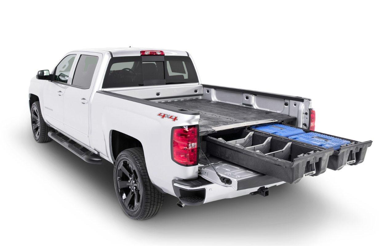 Pickup truck with custom bed