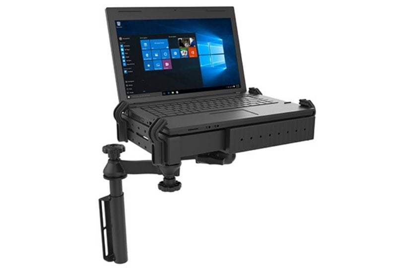 Vehicle laptop mount